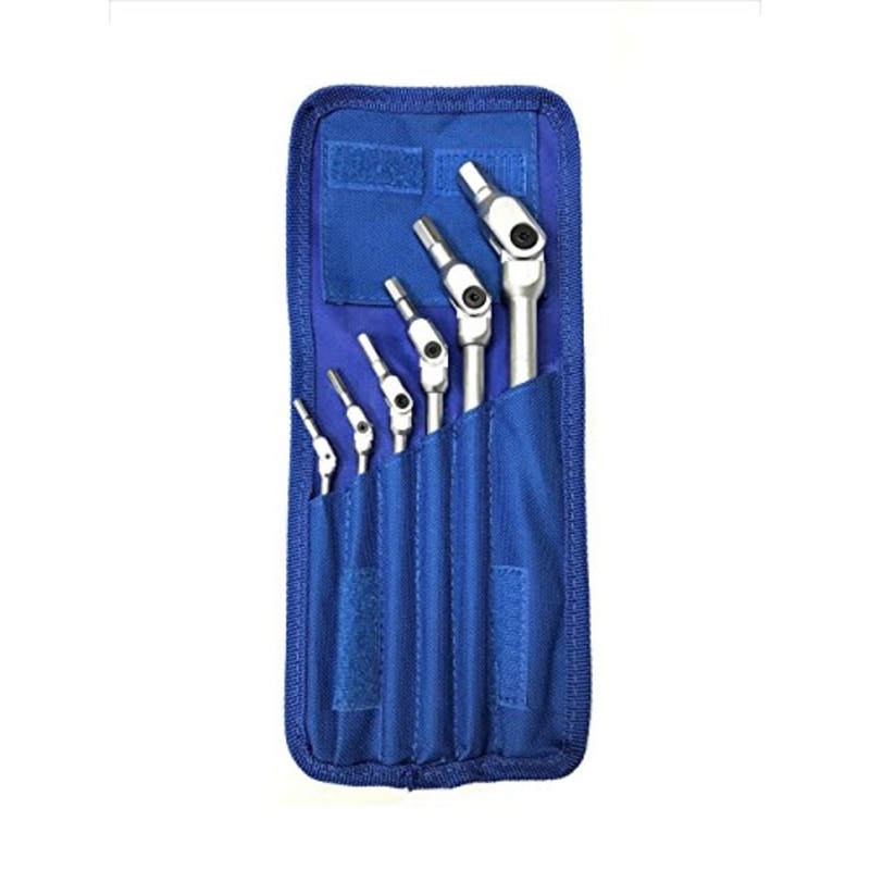 BONDHUS HP6-IC-05 Hexpro 6pcs Metric Set 3-10mm, 00010