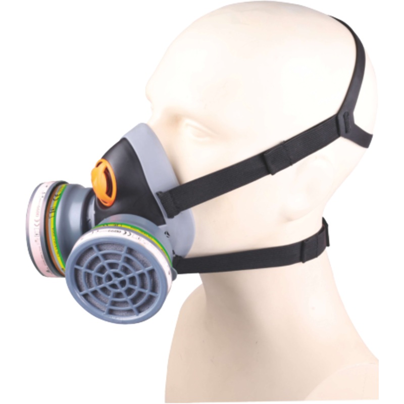 Delta Plus M6400 Chem Kit Filter Reusable Face Mask Respirator