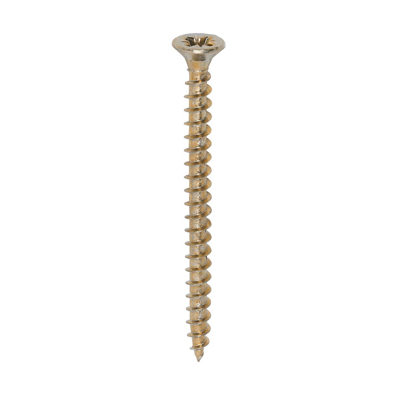 TitanFix  WoodScrews PZ CSK - Yellow Zinc Plated