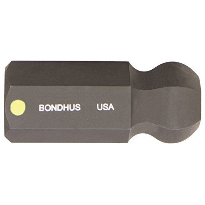 BONDHUS 1/2 BallEnd ProHold InHex 2 Socket Bit, 31416