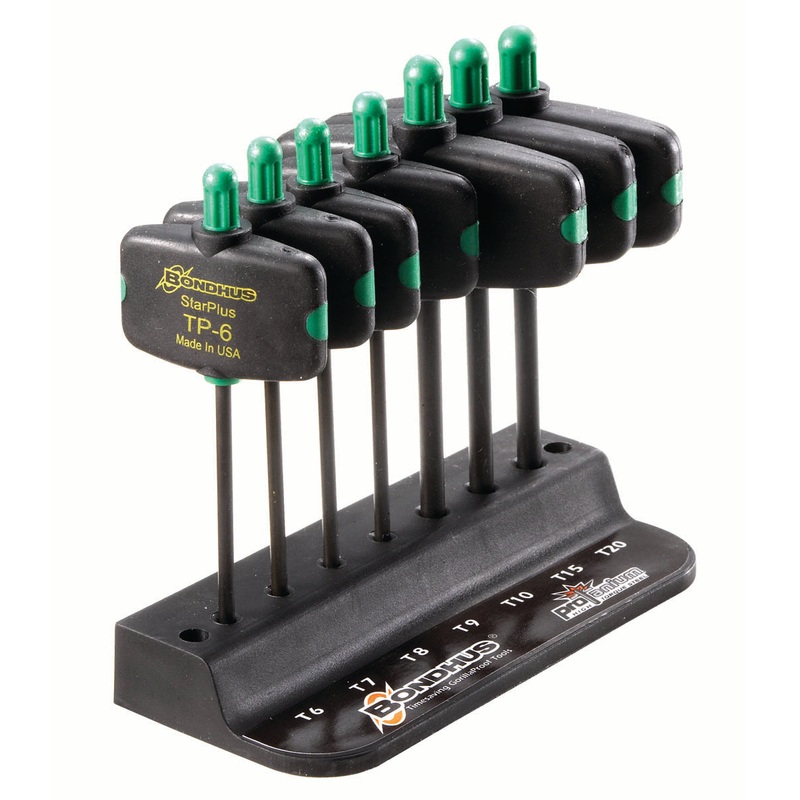 BONDHUS TWX7 Torx Wing Driver 7pcs Set TX6-TX20, 34745