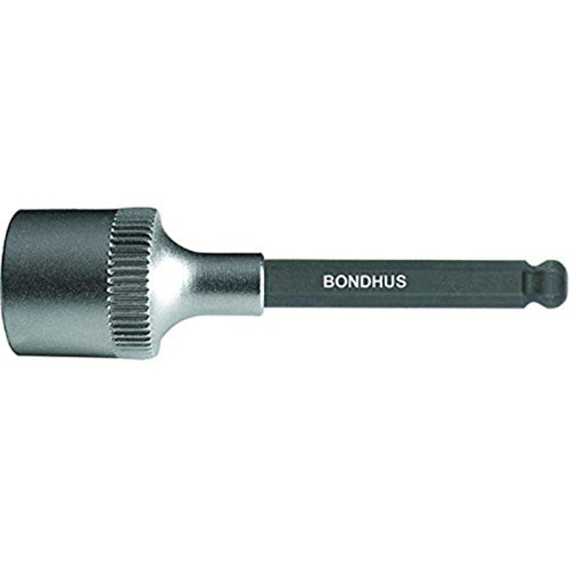 BONDHUS 12mm ProHold BallEnd InHex Bit & 1/2 Socket 43980