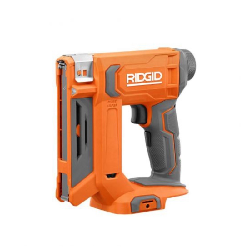 RIDGID 18-Volt Compression Drive 3/8 Crown Stapler (Tool Only) - Factory Reconditioned