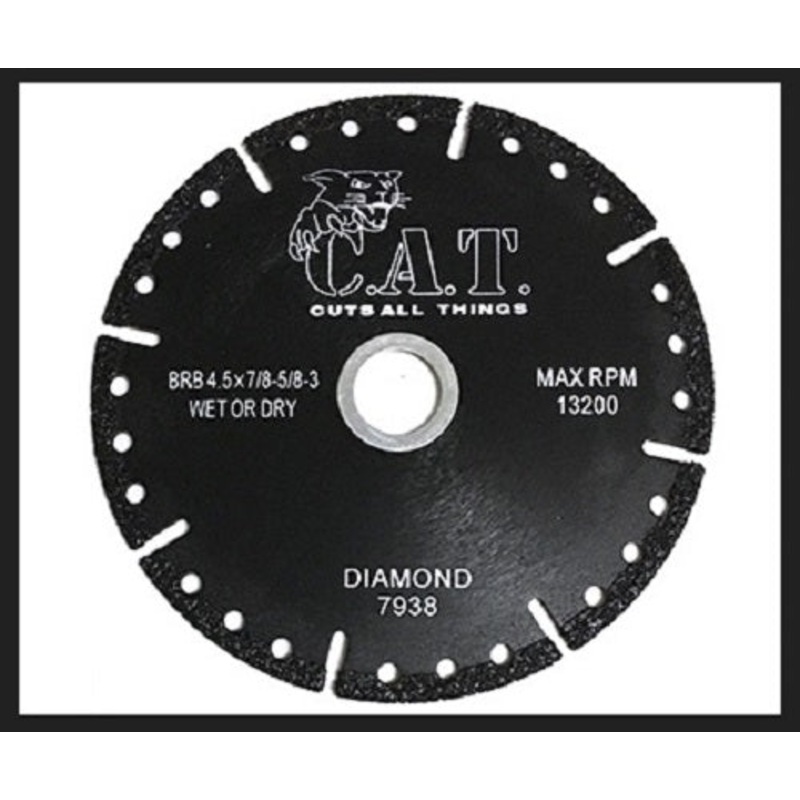 C.A.T. Diamond Blades (Cuts-All-Things) 4 1/2
