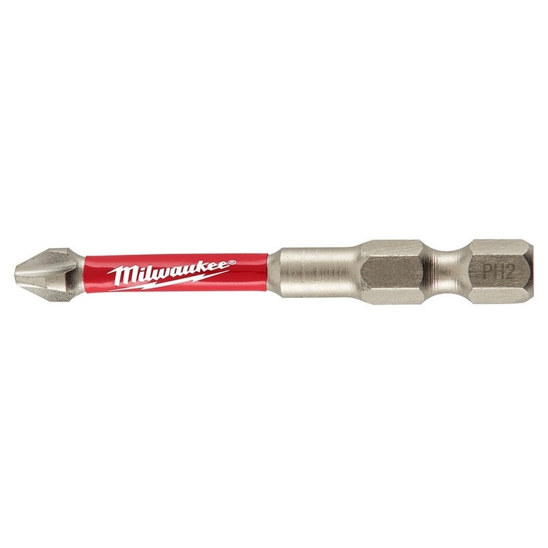 Milwaukee 48-32-3862 Shockwave Matrix Carbide 2-1/4 Phillips #2 Impact Bit 10 Pc. Set