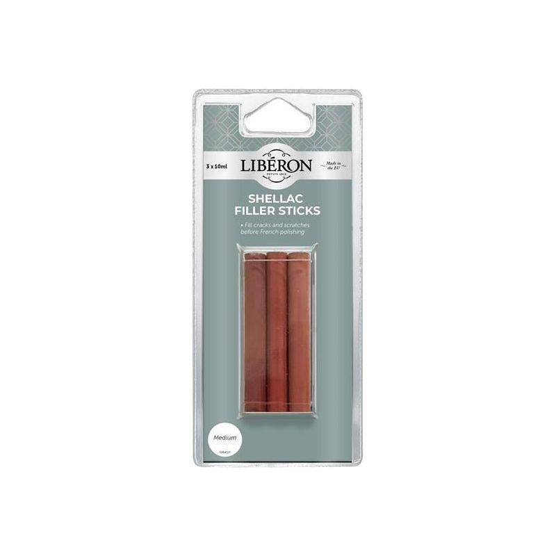 Liberon Shellac Filler Sticks Medium (3 Pack)