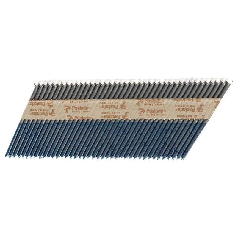 Paslode 2.8 x 51mm 350 Ring Nails Bright Finish Box of 3300 + 3 Fuel Cells