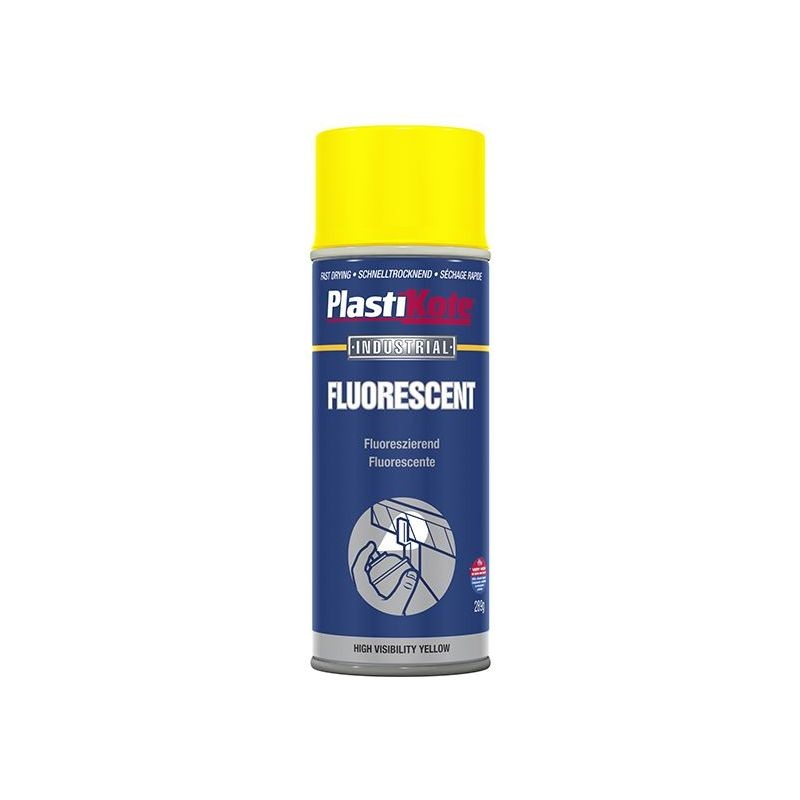 Plastikote High Visibility Spray Red 400ml