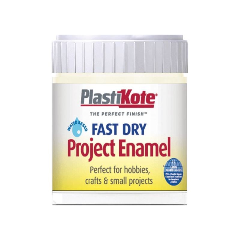 Plastikote Fast Dry Enamel Paint B47 Bottle Crme De La Crme 59ml