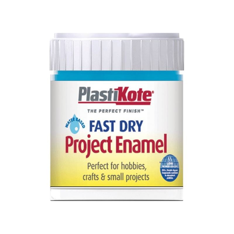 Plastikote Fast Dry Enamel Paint B8 Bottle Sky Blue 59ml