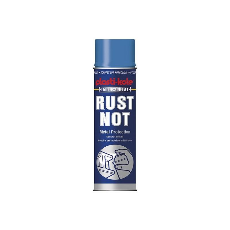 Plastikote Rust Not Spray Gloss White 500ml