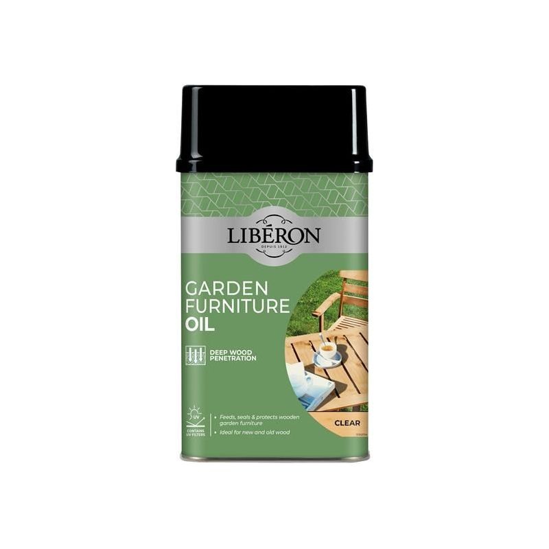 Liberon Garden Furniture Oil Clear 1 litre