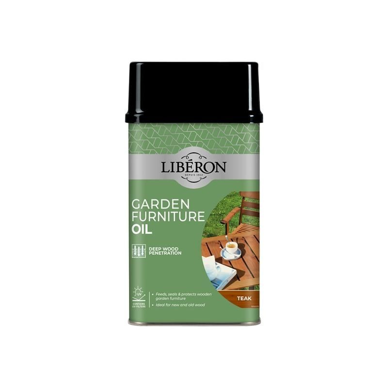 Liberon Garden Furniture Oil Teak 500ml