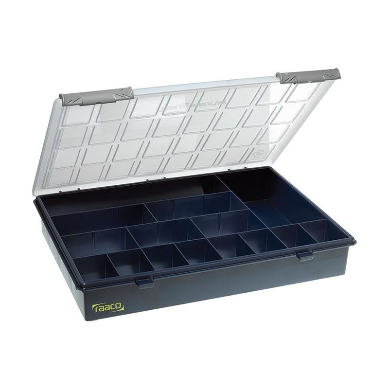 Raaco A4 Profi Service Case Assorter 15 Fixed Compartments