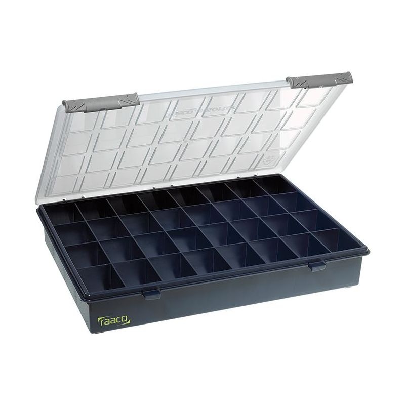 Raaco A4 Profi Service Case Assorter 32 Fixed Compartments