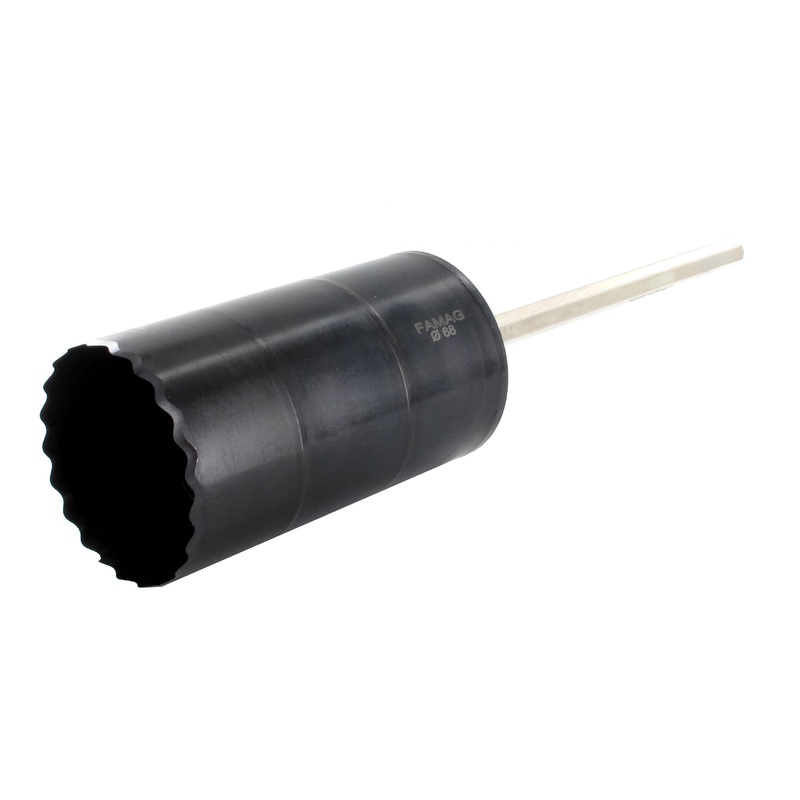 FAMAG 121mm PAROLI Holesaw For Insulating Material Cutting Length 100mm, 2155106