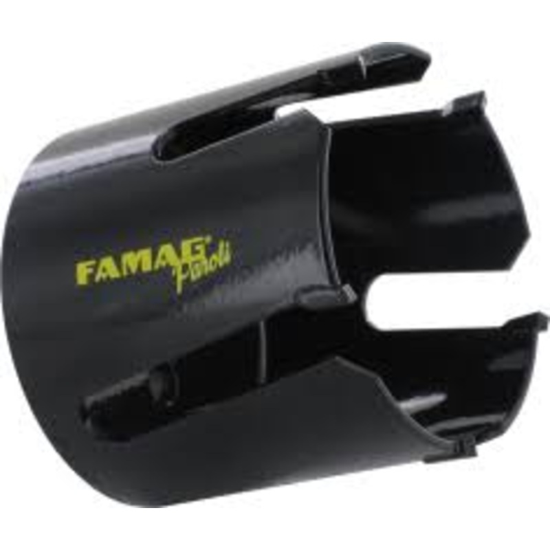 FAMAG 140mm PAROLI Carbibe Tipped TCT Universal Holesaw Cutting Length 50mm, 2166140