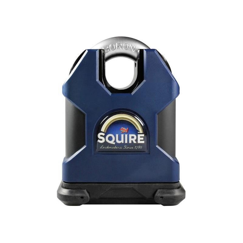 Squire SS65CS Stronghold Solid Steel Padlock 65mm Closed Shackle CEN6 Boxed