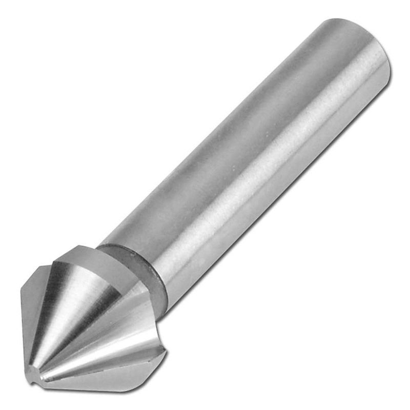 FAMAG Core Bit high quality carbide tipping, with changeable ball bearing guide on the face side shank  8mm, cutting  25.5mm, 3112825