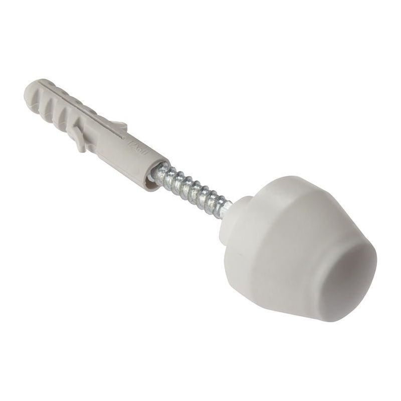Forgefix Sanitary Ware Fixing White Cap M8 x 120mm 1 Pair