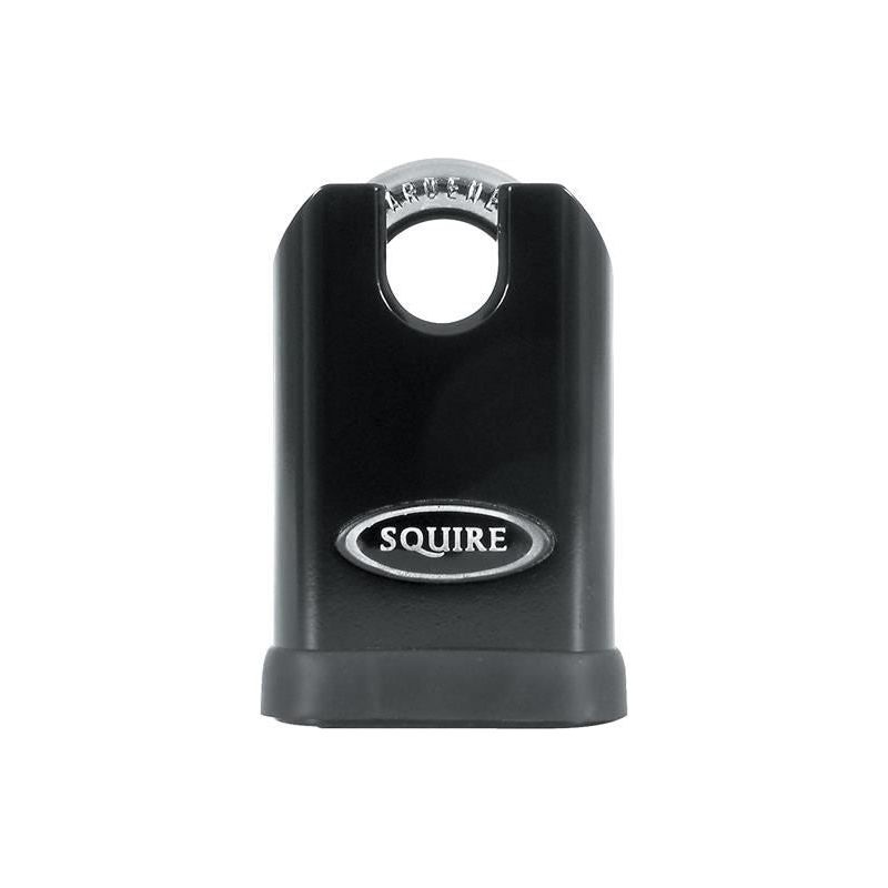 Squire SS50CP5 Stronghold Solid Steel & Brass Padlock 50mm Closed Shackle CEN3 Boxed
