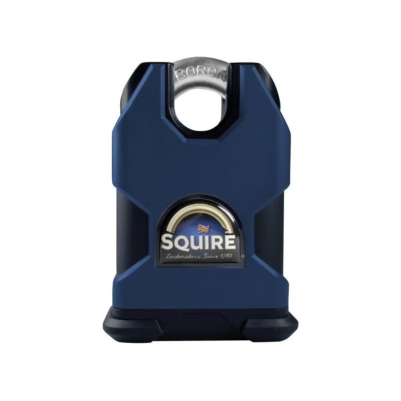 Squire SS80S Stronghold Solid Steel Padlock 80mm Closed Shackle CEN6 Boxed