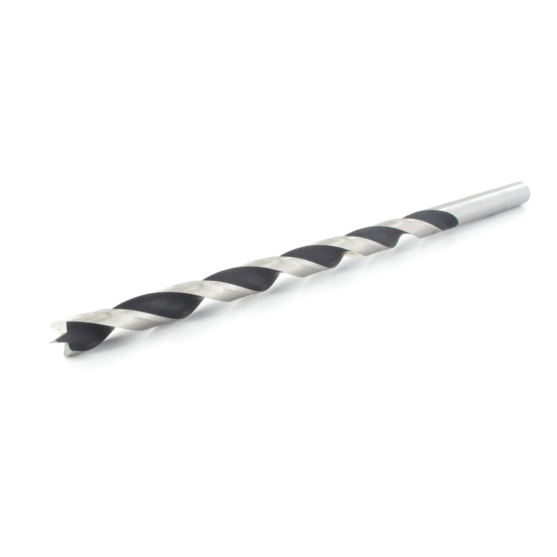 FAMAG Brad point drill Bit Long version, chrome vanadium steel, O10, OAL250 mm, 3491010