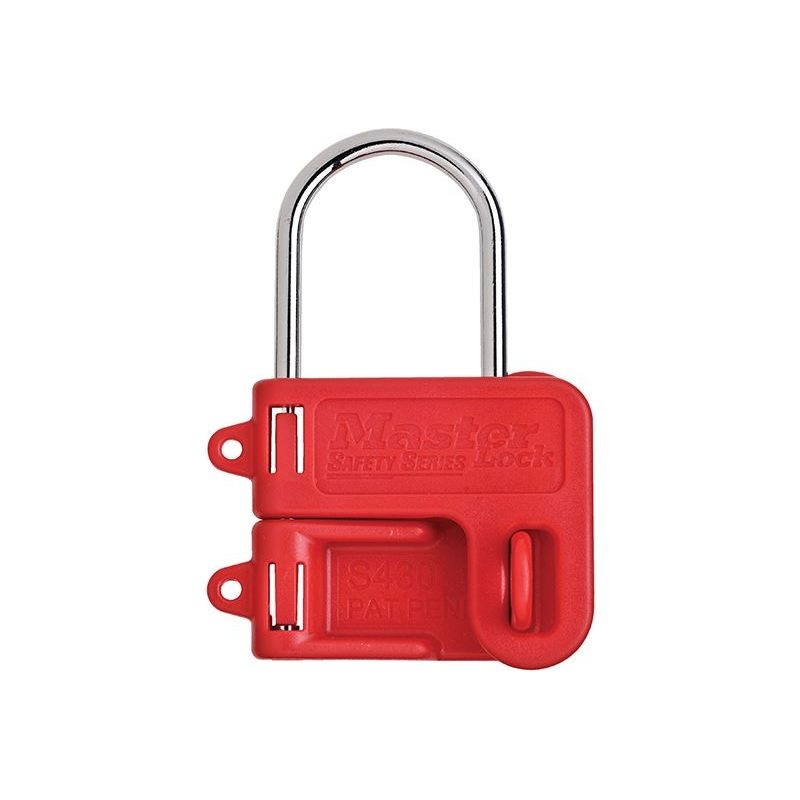 Master Lock Two Padlock Lockout Hasp - 4mm Shackle