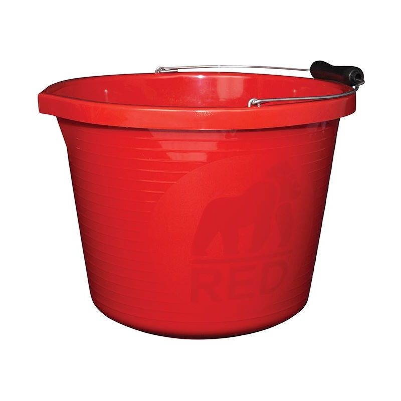 Red Gorilla Premium Bucket 14 litre (3 gallon) - Red
