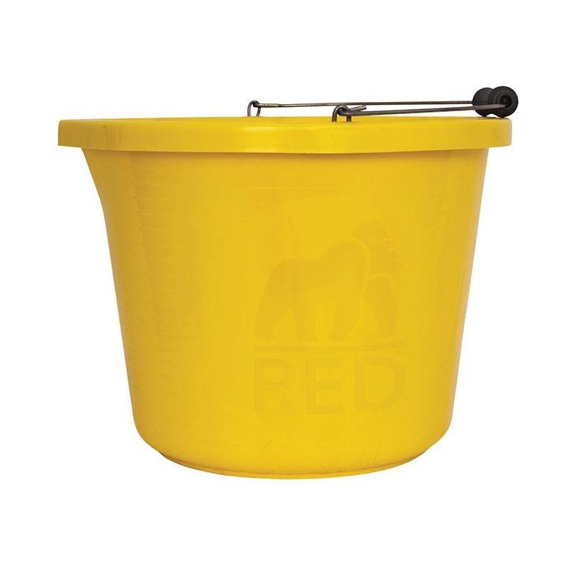 Red Gorilla Premium Bucket 14 litre (3 gallon) - Yellow