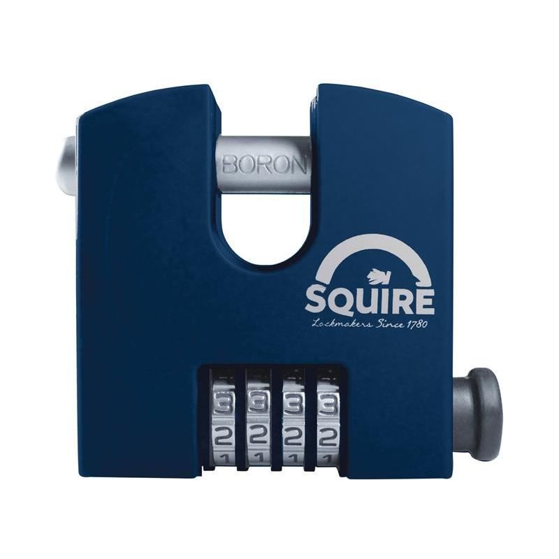 Squire SHCB65 Stronghold Re-Codable Padlock 4-Wheel Boxed