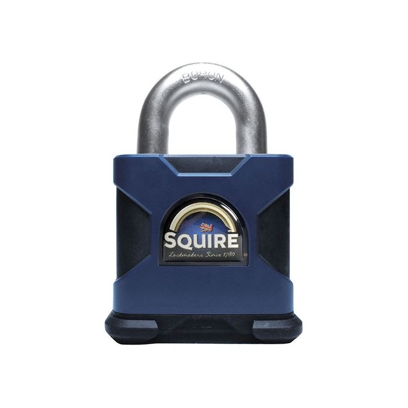 Squire SS80S Stronghold Solid Steel Padlock 80mm CEN6 Boxed