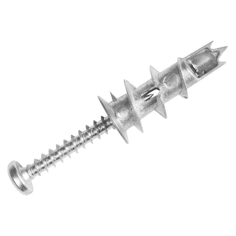 Rawlplug Metal Self-Drill Plasterboard Fixing Pack of 6