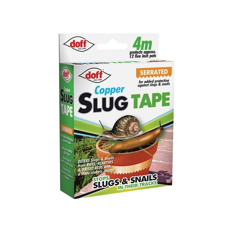 Doff Slug & Snail Adhesive Copper Tape 4m