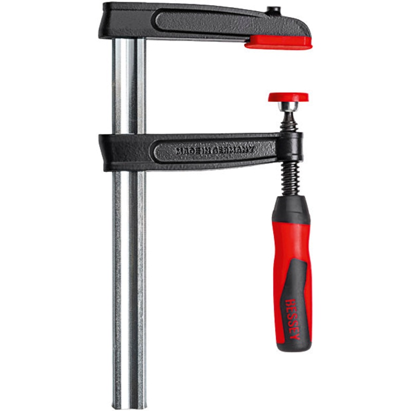 BESSEY TPN20BE-2K Malleable cast iron screw clamp TPN 200/100 2pc Plastic Handle, BE107752