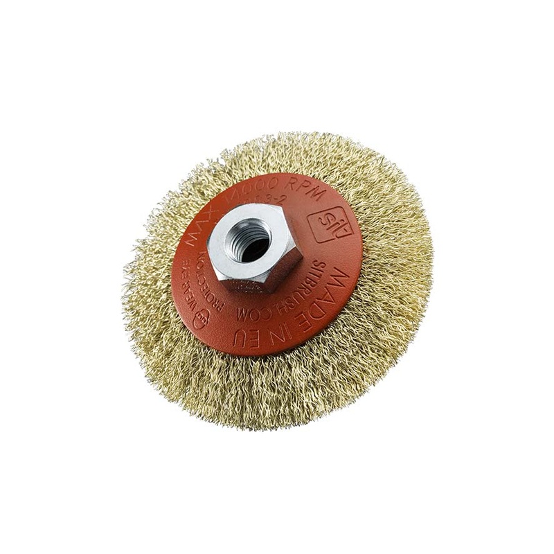 SIT  Bevel brushes Angle Grinder Crimped wire 0.3: 120Steel  SIT 0112