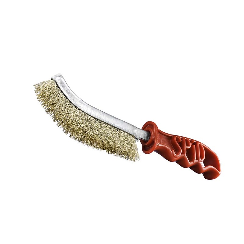 SITBRUSH Spid Universal Brass Plated Steel Wire Brush, 0010