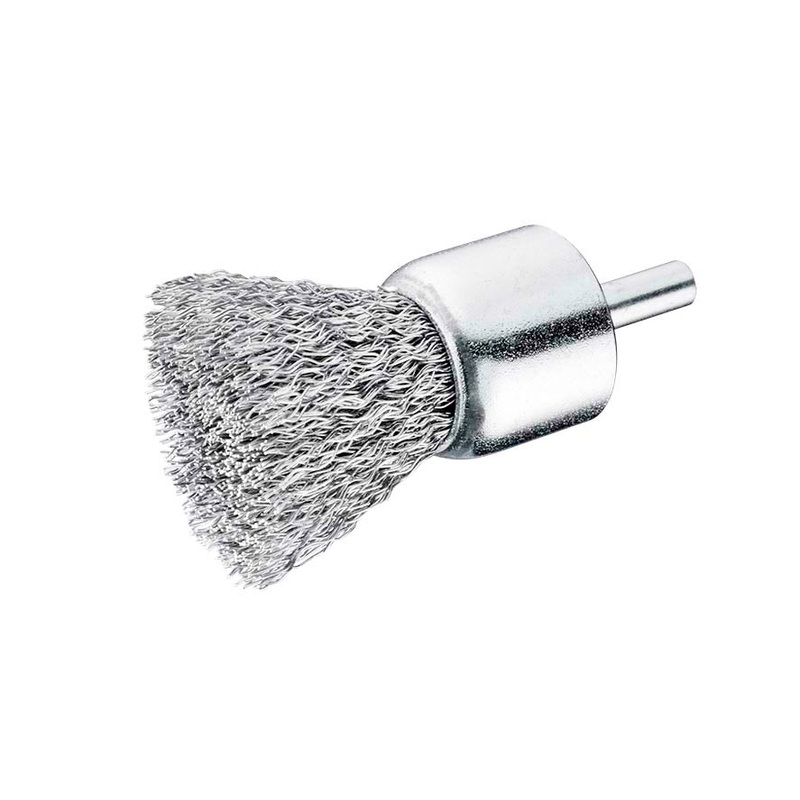 SITBRUSH P30 35mm End Brush Crimped Stainless Steel 0.15 Wire, 0998
