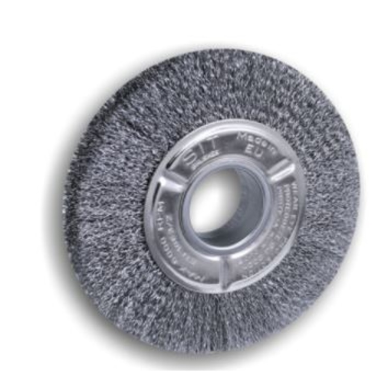SITBRUSH 3102 100mm Bench Grinder Wheel Steel Crimped 0.5 Wire Brush, 0051