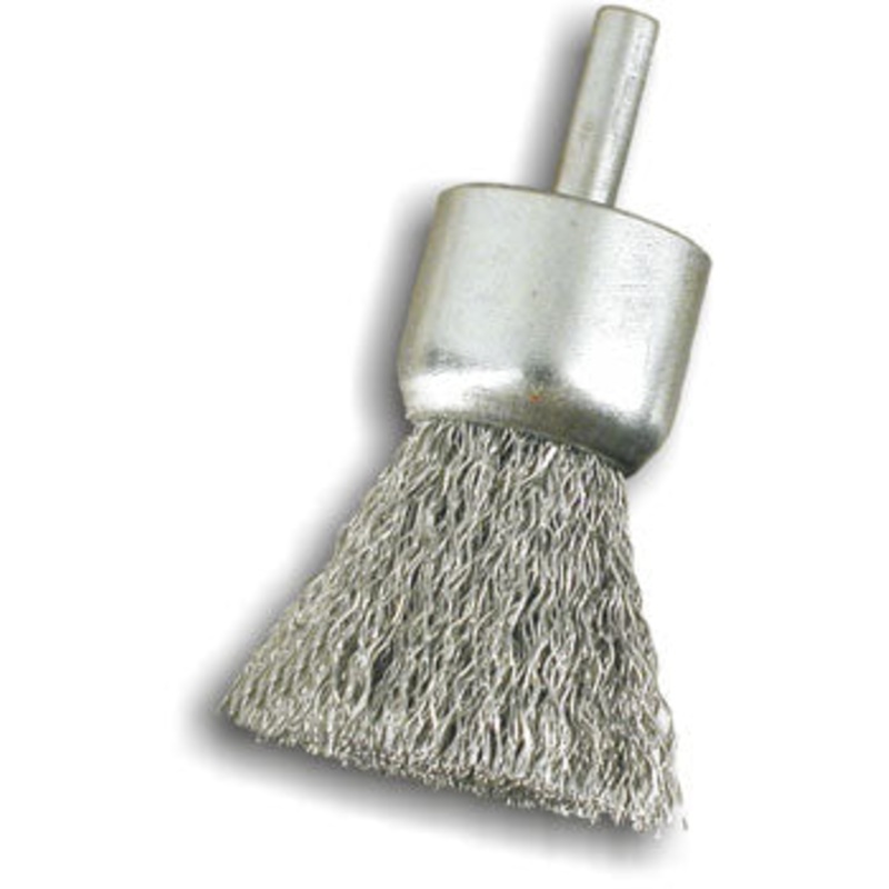 SITBRUSH P25 28mm End Brush Crimped  Steel 0.3 Wire, 0820