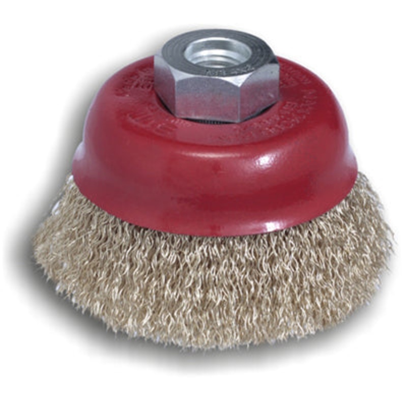 SIT  Cup brushes Angle Grinder Crimped wire 0.3: 85Steel  SIT 0124