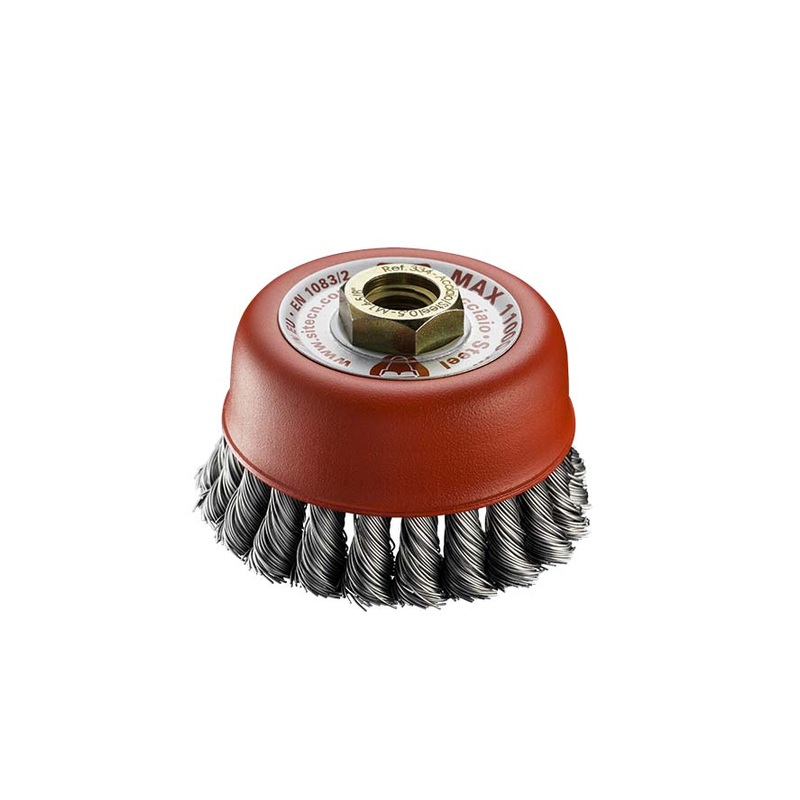 SIT  Cup brushes Angle grinderTwist knot 0.5: 90Steel  SIT 0334