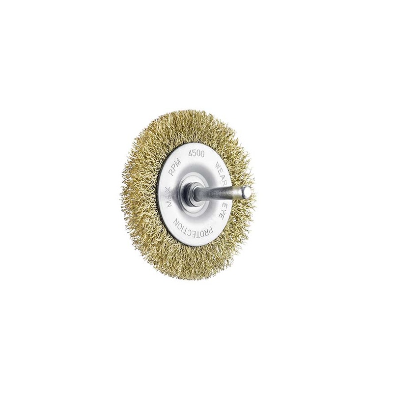 SITBRUSH Circular brushes Drill Crimped wire 0.3: 75mm Steel  SIT 0216