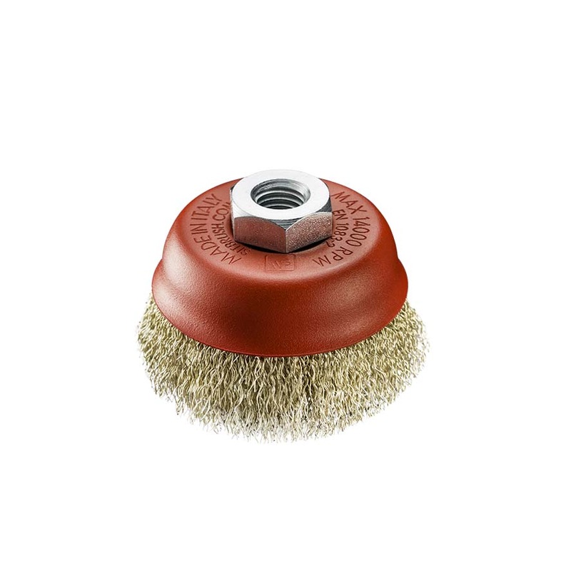 SIT  Cup brushes Angle Grinder Crimped wire 0.3: 60Steel  SIT 0228