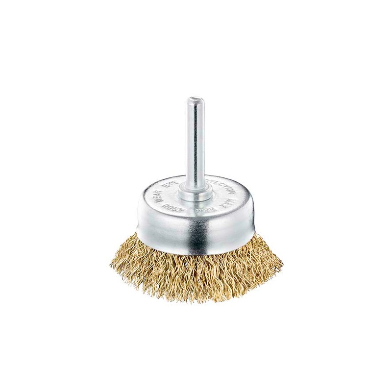 SITBRUSH TE50 Cup brushes Drill 50mm Dia Crimped wire 0.3: Steel  SIT 0200