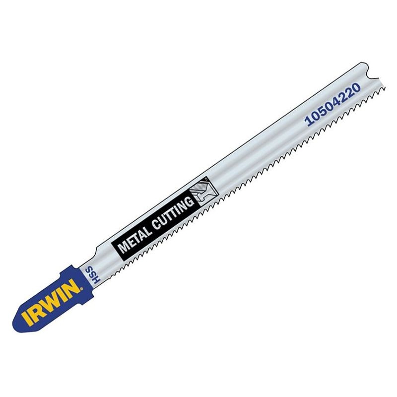 Irwin T123X Metal Cutting Jigsaw Blades Pack of 5