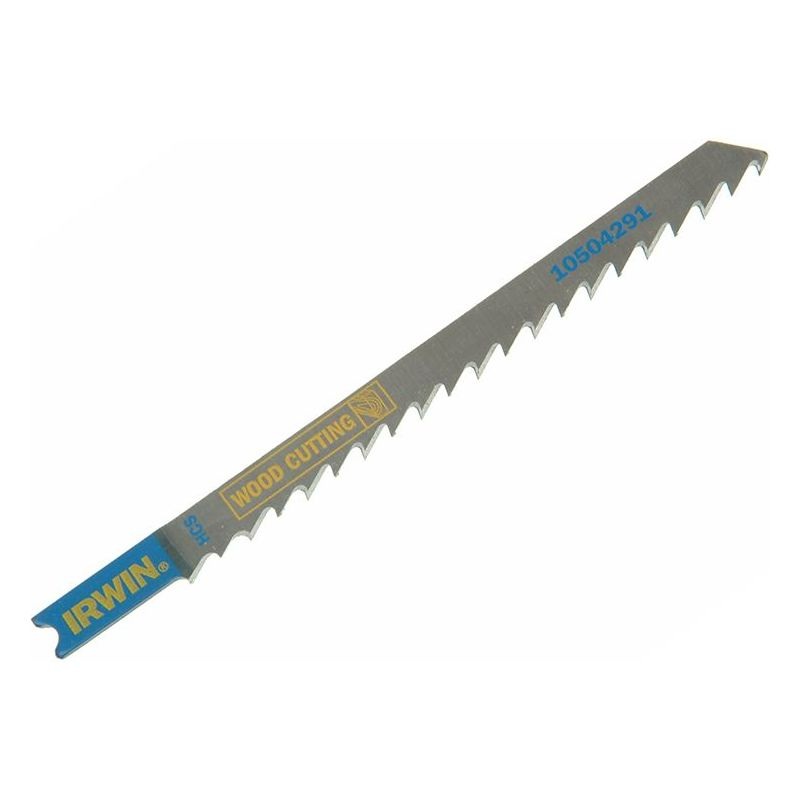 Irwin U111C Jigsaw Blades Wood Cutting Pack of 5