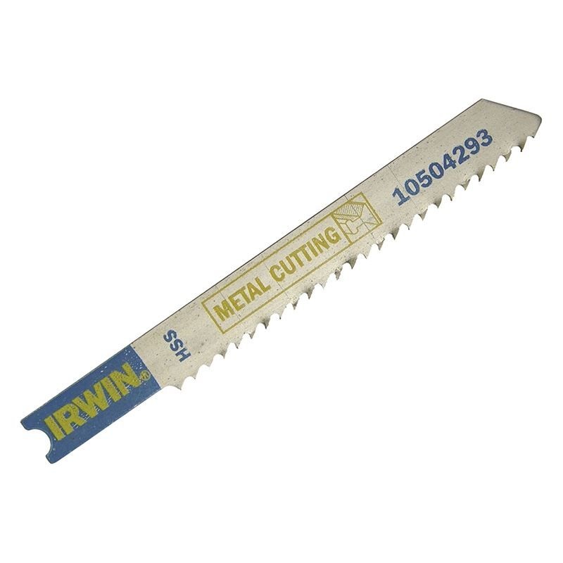 Irwin U118A Jigsaw Blades Metal Cutting Pack of 5
