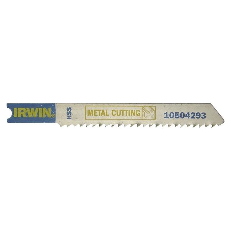 Irwin U118B Jigsaw Blades Metal Cutting Pack of 5