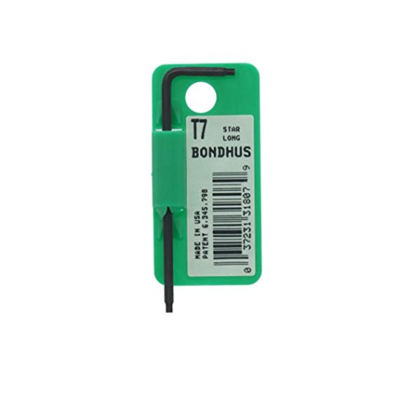 BONDHUS T7 Torx Key Long TX7, 31807
